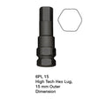 OEMTOOLS 24447CPK3  15MM HIGH TECH HEX (3-Pack) Main Image