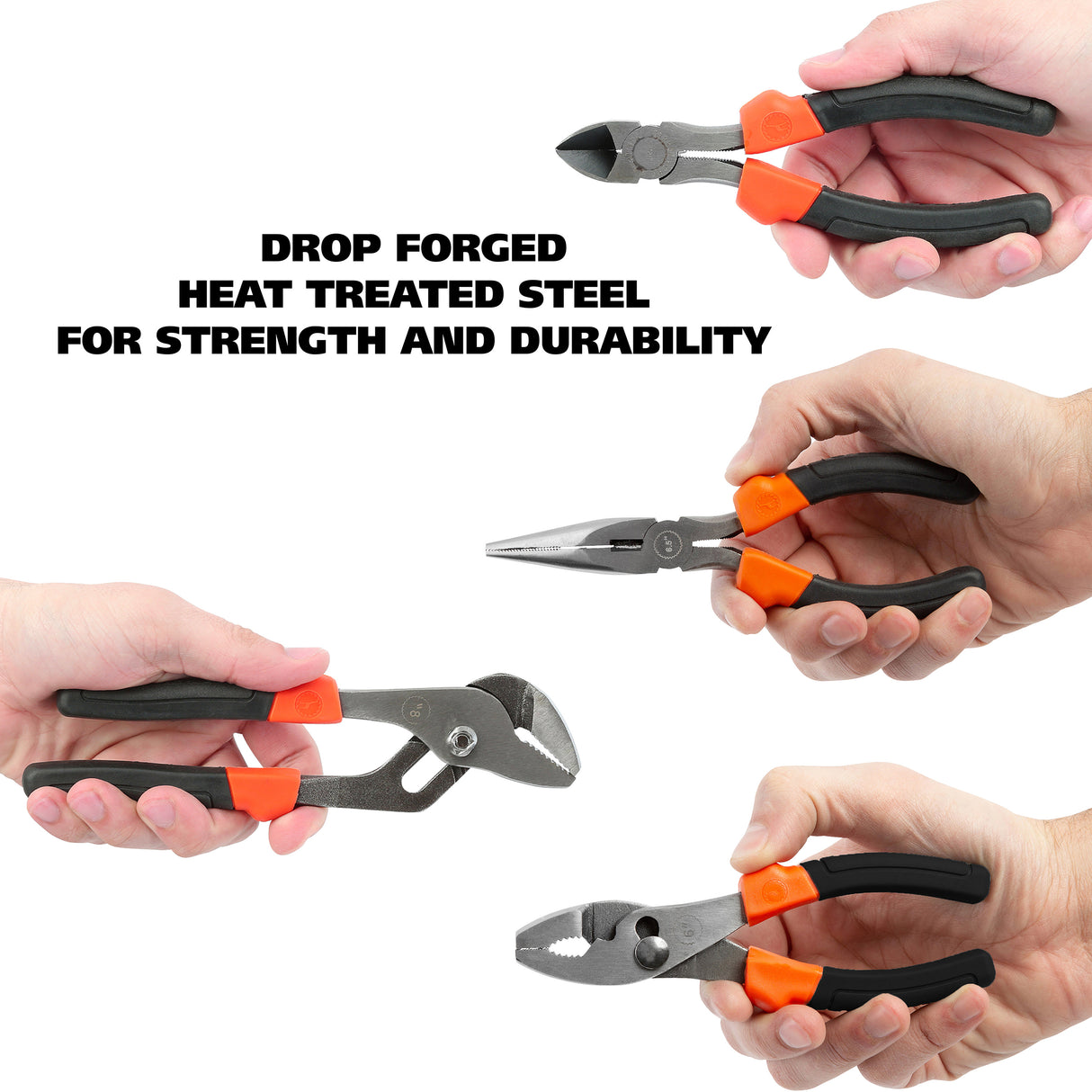 GreatNeck 92048 Pliers Set (4-Piece) Additional Image 4