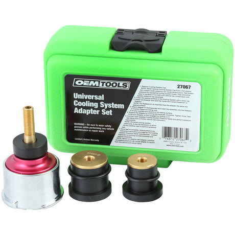 OEMTOOLS 27067 Universal Cooling System Adapter Set Main Image