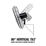OEMTOOLS 34884 24in. Outdoor Oscillating Wall Mount Fan Additional Image 4