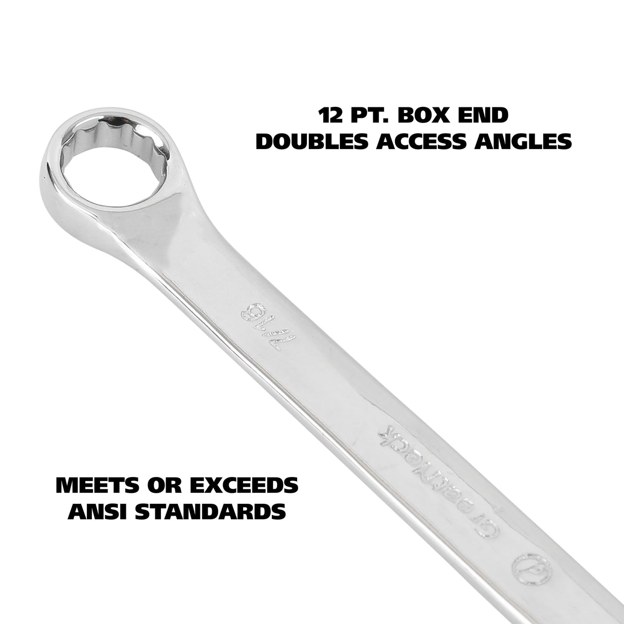 GreatNeck CO2C Combination Wrench (7/16 Inch) Additional Image 3