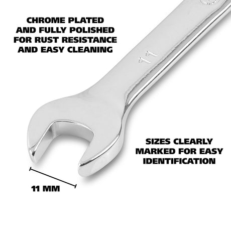 GreatNeck C11MC Combination Wrench Metric (11 mm) Additional Image 2