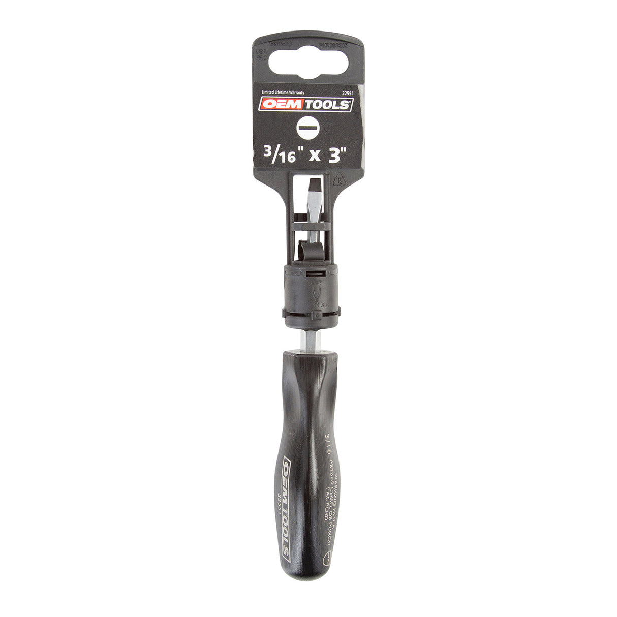 OEMTOOLS 22551 3/16 Inch x 3 Inch Slotted Screwdriver Additional Image 5