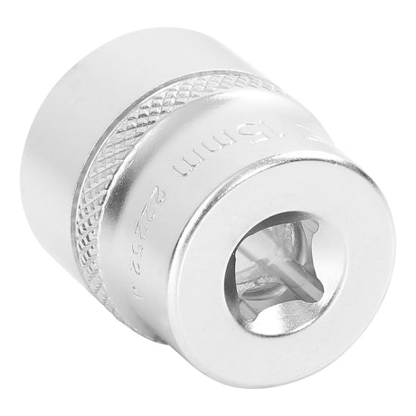 OEMTOOLS 22252 1/4 Inch Drive 6 Pt. Socket (15 mm) Additional Image 2