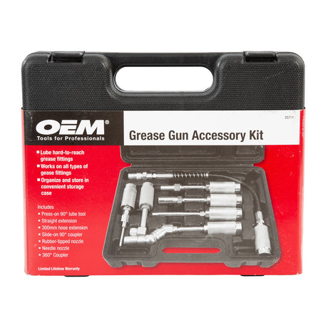 OEMTOOLS 25711 7 Piece Grease Fitting Adapter Set Additional Image 3