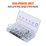 GreatNeck 68220 150-Piece Nylon Lock Nut Assortment Additional Image 2