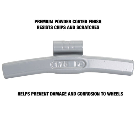 OEMTOOLS 23295 1.75 Oz. LH Style Steel Wheel Weight - 1 Box of 25 Additional Image 3