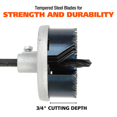 GreatNeck HC7C 7-in-1 Hole Saw (3/4-Inch Deep) Additional Image 4