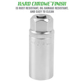 OEMTOOLS 22882 3/4 Inch 3/8in. Drive Magnetic 6 Pt. Spark Plug Socket Additional Image 2