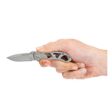 Sheffield 12931 Alloy Series Skeleframe 2.25in. Drop-Point Folding Knife Additional Image 4