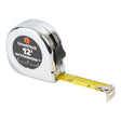 GreatNeck C125I ExtraMark™ Chrome Tape Measure (12 Ft. x 5/8 Inch) Main Image
