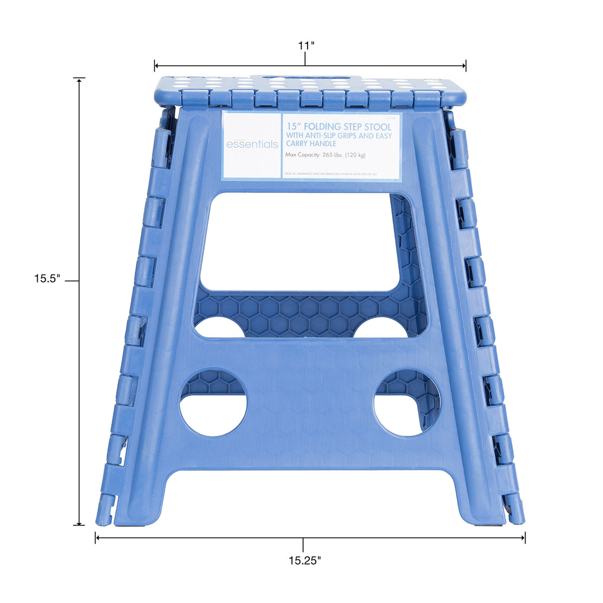 Essentials® 21048 15in. Folding Step Stool Additional Image 1