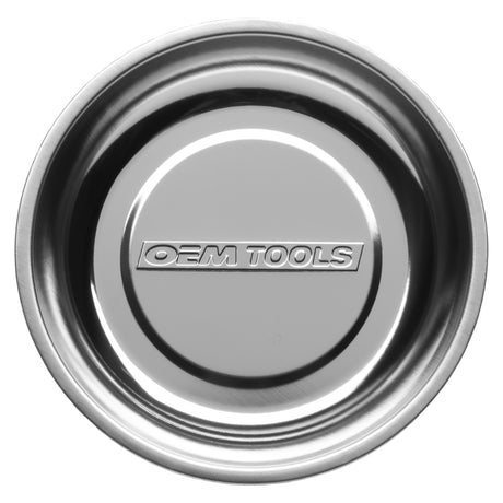 OEMTOOLS 25116C 6in. Round Magnetic Tray Additional Image 1