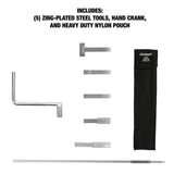 OEMTOOLS 24219 Spare Tire Removal Set Additional Image 1