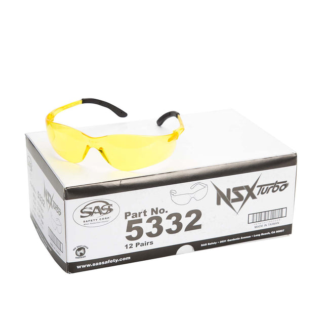 SAS SAS5332PK NSX YELLOW SAFEGLAS 12PK Main Image