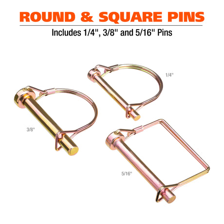 GreatNeck 68224 12-Piece PTO Pin Assortment Additional Image 4