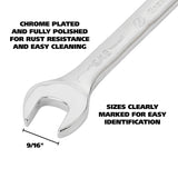 GreatNeck CO4C Combination Wrench (9/16 Inch) Additional Image 2