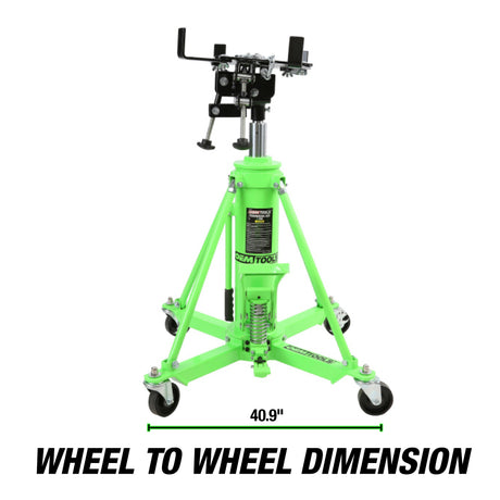 OEMTOOLS 26842 1 Ton 2 Stage Telescoping Transmission Jack Additional Image 7