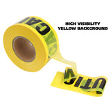 GreatNeck 10379 Caution Tape (3 Inch x 1000 Ft.) Additional Image 3
