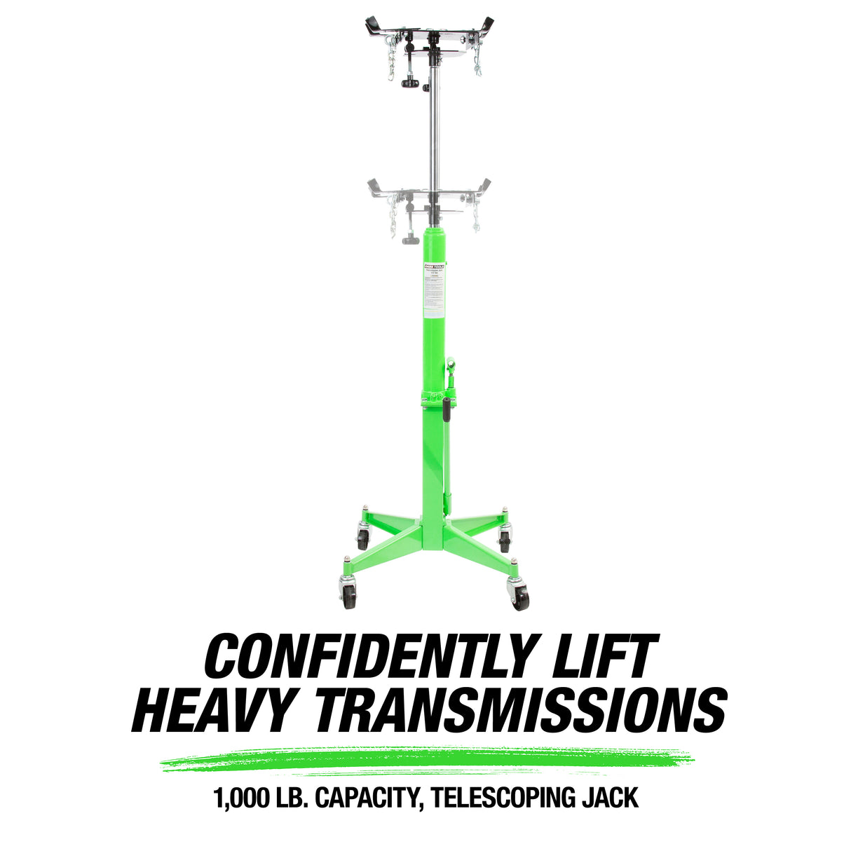 OEMTOOLS 24840 1,000 Lb. Telescopic Transmission Jack Additional Image 1