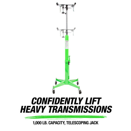 OEMTOOLS 24840 1,000 Lb. Telescopic Transmission Jack Additional Image 1