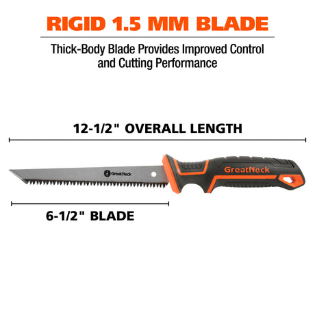 GreatNeck 74028 Single Edge Jab Saw and Sheath Additional Image 4