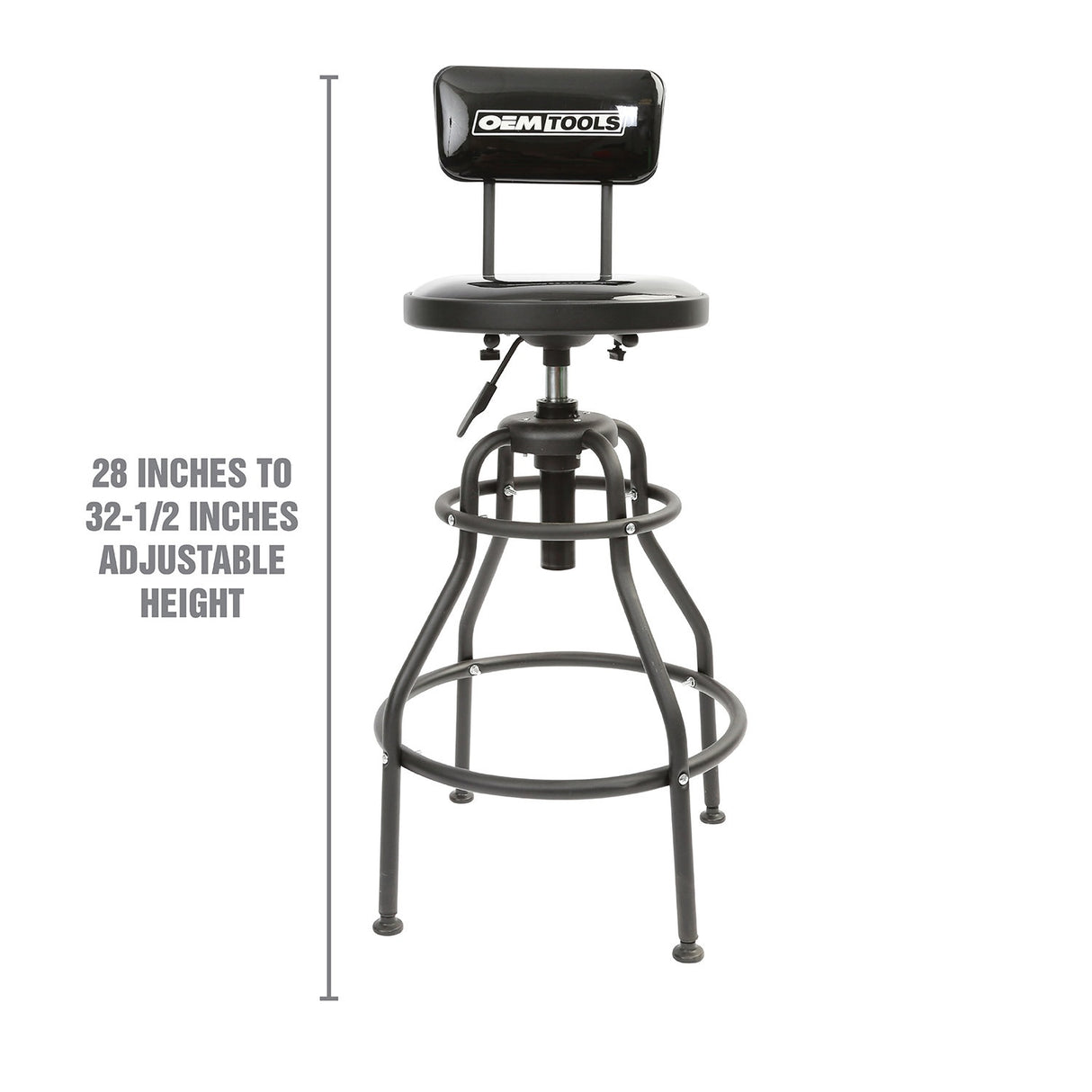OEMTOOLS 24911TWO Adjustable Hydraulic Stool (2 Pack) Additional Image 1