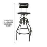 OEMTOOLS 24911TWO Adjustable Hydraulic Stool (2 Pack) Additional Image 1