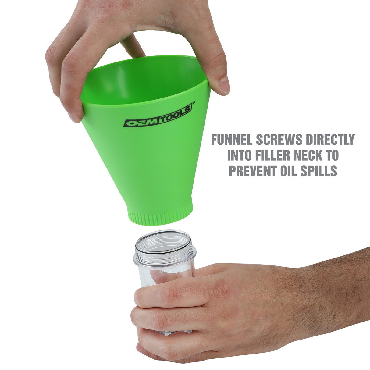 OEMTOOLS 87039 Universal Direct Fit Oil Funnel Set Additional Image 5