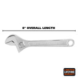 GreatNeck AW8C Adjustable Wrench (8 Inch) Additional Image 1