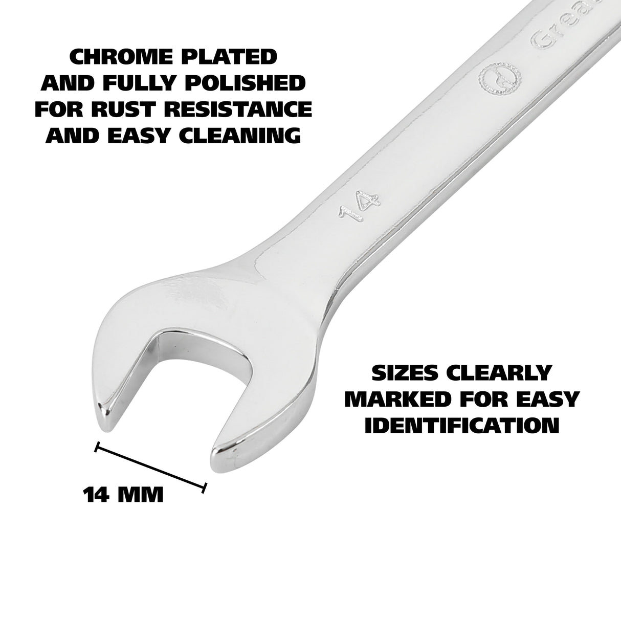 GreatNeck C14MC Combination Wrench Metric (14 mm) Additional Image 2