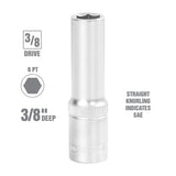 OEMTOOLS 22342 3/8 Inch 3/8 Inch Drive Deep Wall Socket Additional Image 1