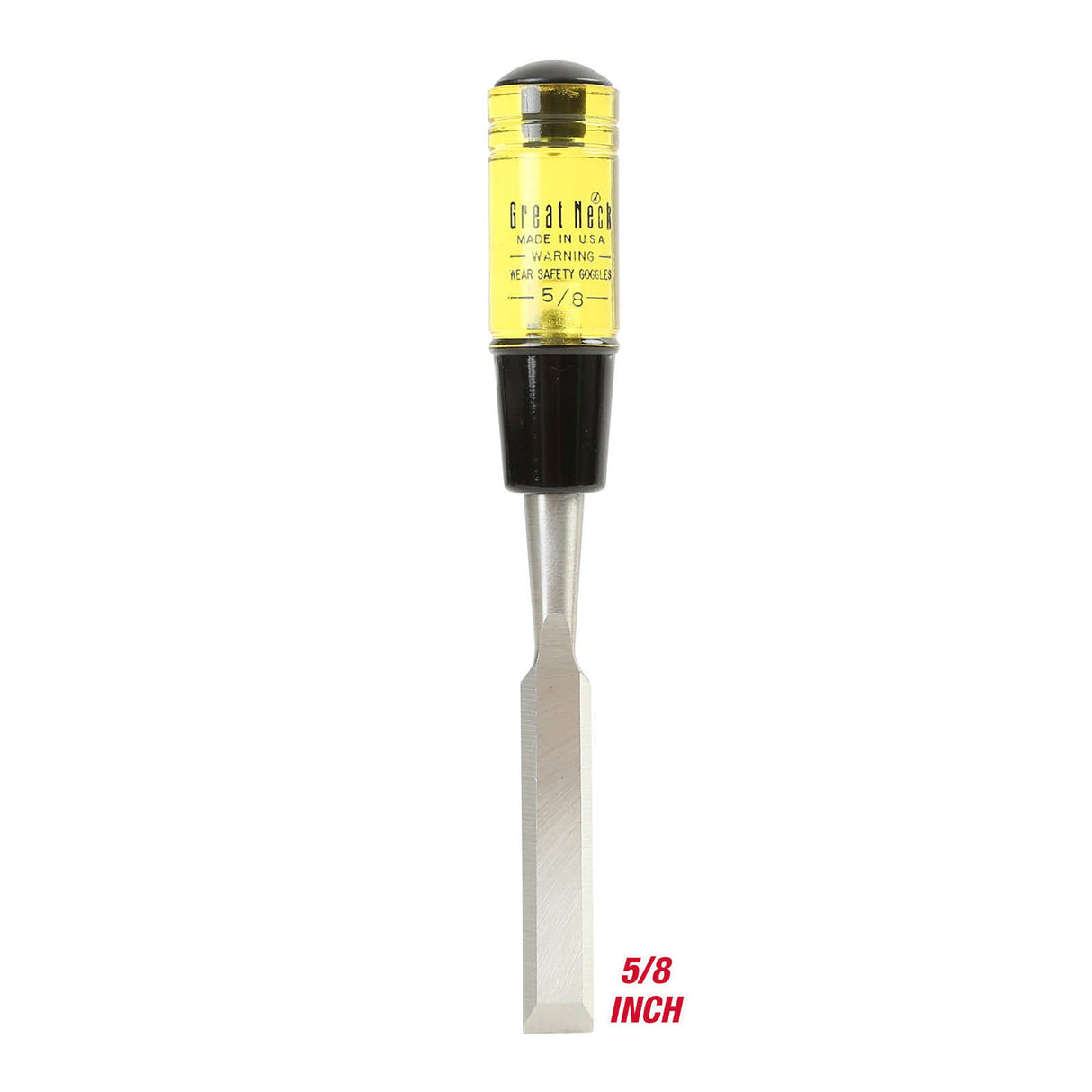 GreatNeck 1044 Professional Quality Wood Chisel (5/8 Inch) Additional Image 1