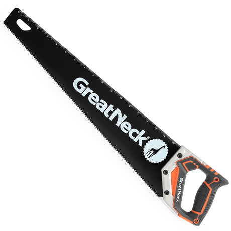 GreatNeck 74004 20 Inch Aggressive Tooth Handsaw w/ Aluminum Frame Composite Handle Main Image