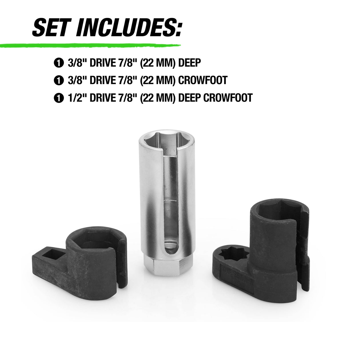 OEMTOOLS 27110 Oxygen Sensor Socket Set Additional Image 2