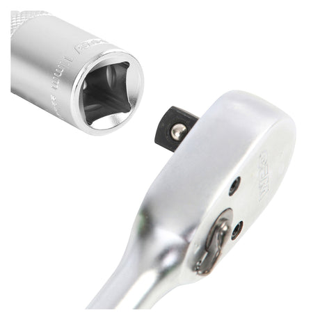 OEMTOOLS 22441 1/2 Inch Drive 6 Pt. Deep Wall Socket (11 mm) Additional Image 4