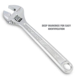 OEMTOOLS 22653 10 Inch Adjustable Wrench Additional Image 5