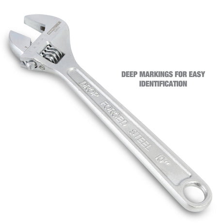 OEMTOOLS 22653 10 Inch Adjustable Wrench Additional Image 5