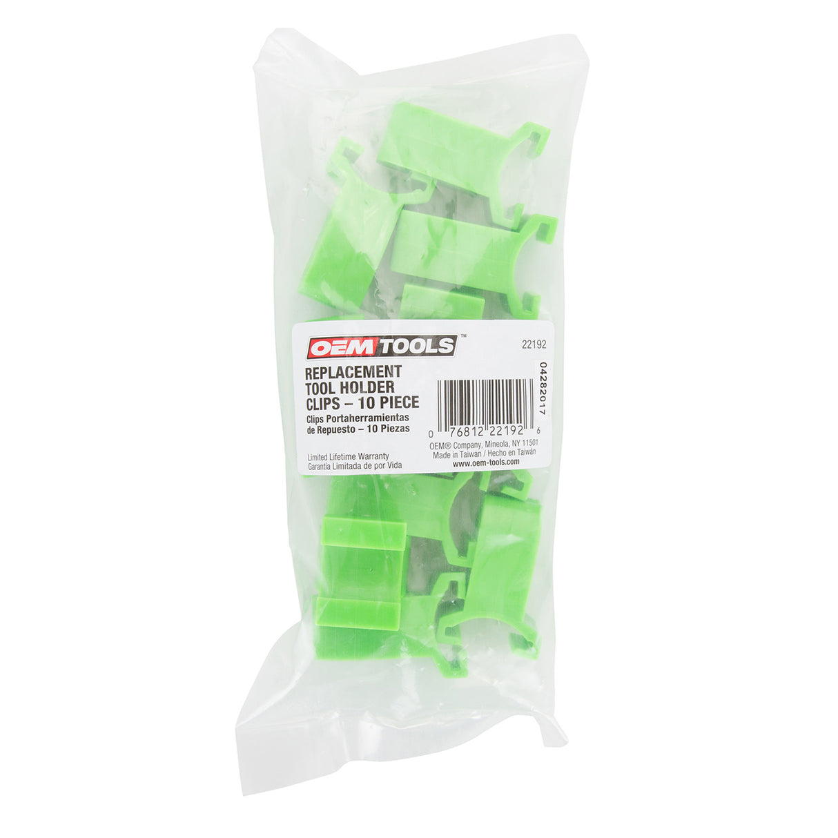 OEMTOOLS 22192 10-Piece Replacement Tool Holder Clips Additional Image 2