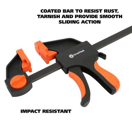 GreatNeck 59002 Ratcheting Bar Clamp (18 Inch) and Spreader Additional Image 3