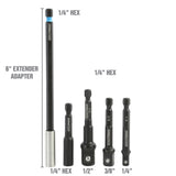 OEMTOOLS 26525 5 Pc. Impact Driver Bit Set Additional Image 1
