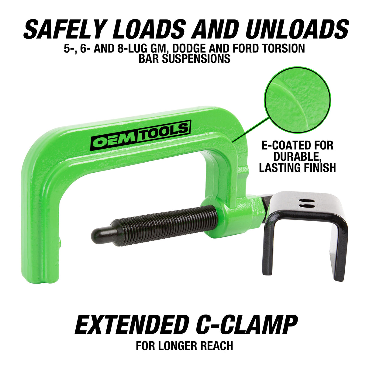 OEMTOOLS 37378 GM, Ford, Chrysler Torsion Bar Tool Additional Image 1