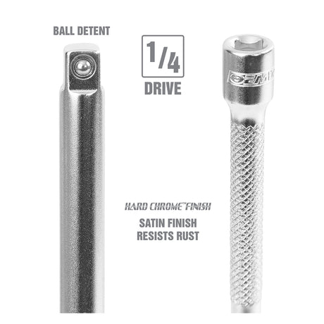 OEMTOOLS 22483 1/4 Inch Drive Extension (11 Inch) Additional Image 2