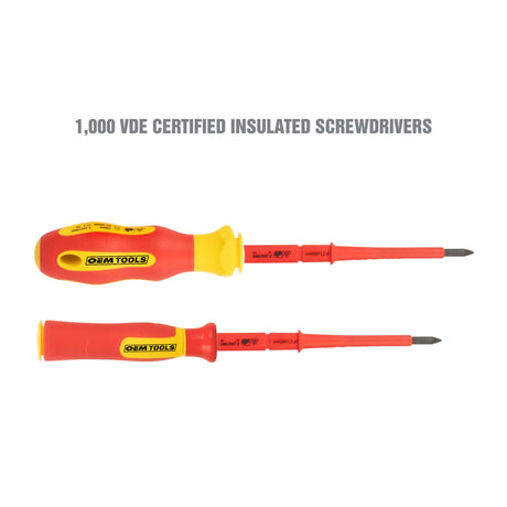 OEMTOOLS 22593 10 Piece Insulated Screwdriver Set Additional Image 3