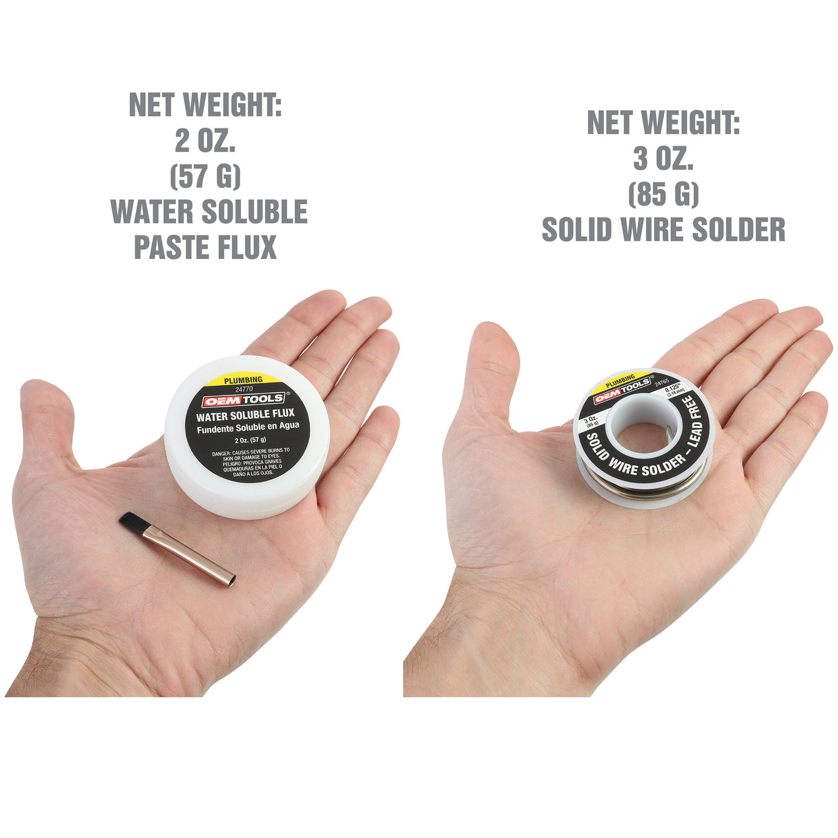 OEMTOOLS 24770 Plumbing Solder and Flux Kit Additional Image 5