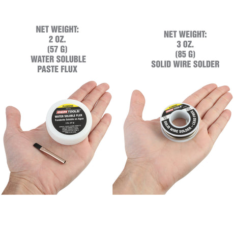 OEMTOOLS 24770 Plumbing Solder and Flux Kit Additional Image 5