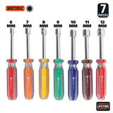 GreatNeck ND71 Professional Nut Driver Set (7 Piece Metric) Additional Image 1