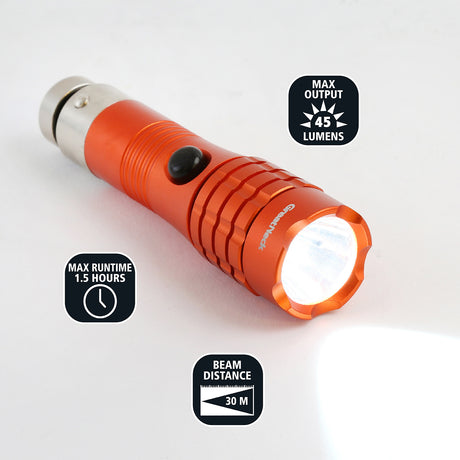 GreatNeck 74216 Mini LED Rechargeable Flashlight Additional Image 1