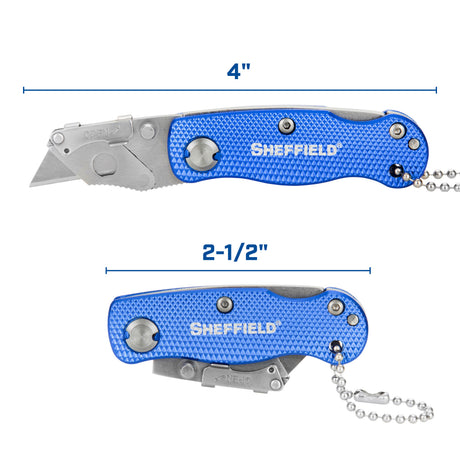 Sheffield 12116 Mini Ultimate Lock Back® Utility Knife Additional Image 6