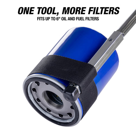 OEMTOOLS 87122 Nylon Strap Oil Filter Wrench Additional Image 1